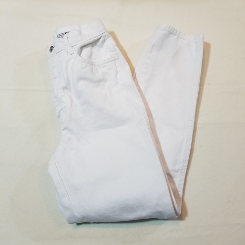Vintage Rio White High Rise "Mom" Jeans Size 5 - Picture 2 of 8